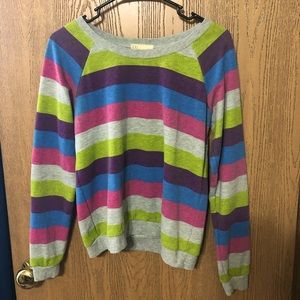 Striped sweatshirt